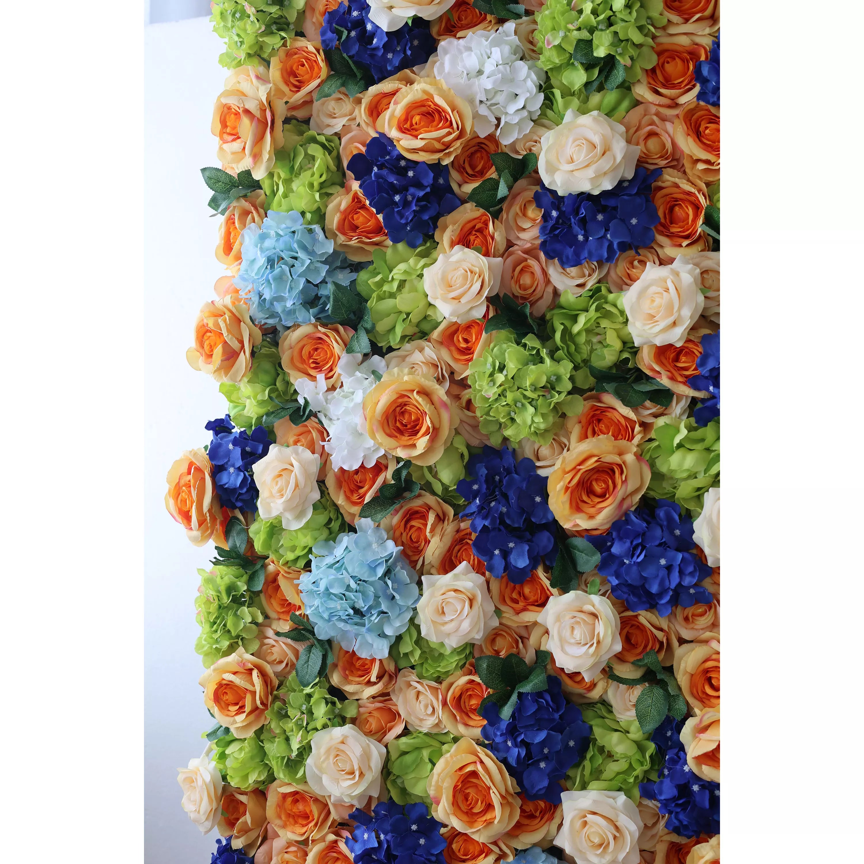خلفية جدار زهور فالار ملفوفة على شكل زهرة صناعية: ميدلي نابض بالحياة-من الاحتفالات الملونة إلى التهدئة