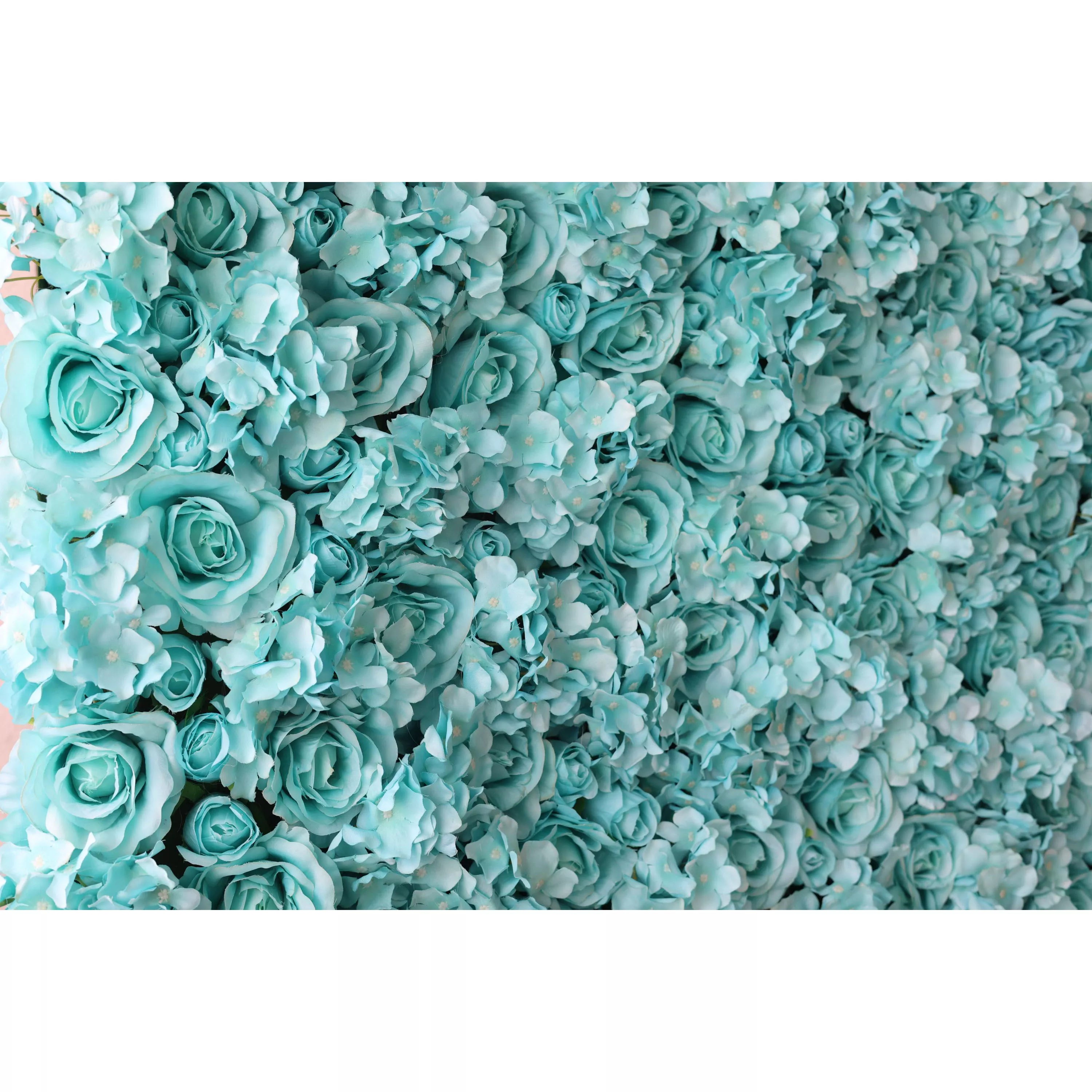 Fleurs Valar enroulables en tissu, mur de fleurs artificielles, toile de fond de mariage, décor de fête florale, photographie d'événement-VF-104 