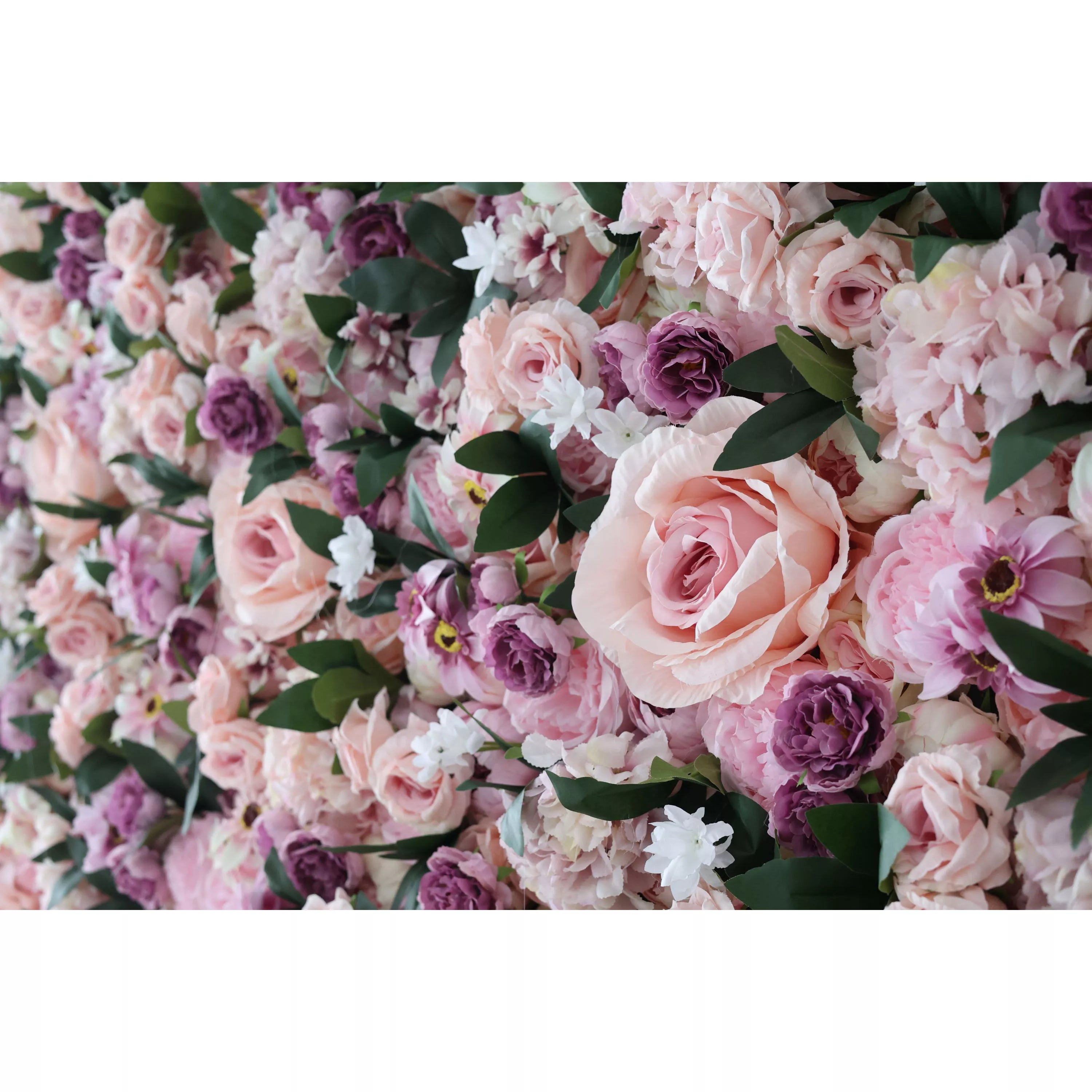 Fleurs Valar enroulables en tissu, mur de fleurs artificielles, toile de fond de mariage, décor de fête florale, photographie d'événement-VF-028-2 