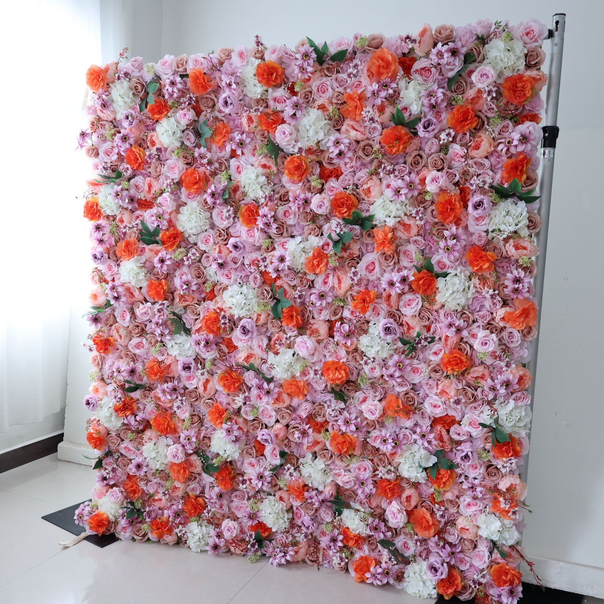 Valar Flowers Fabric Backdrop for Weddings & Events1
