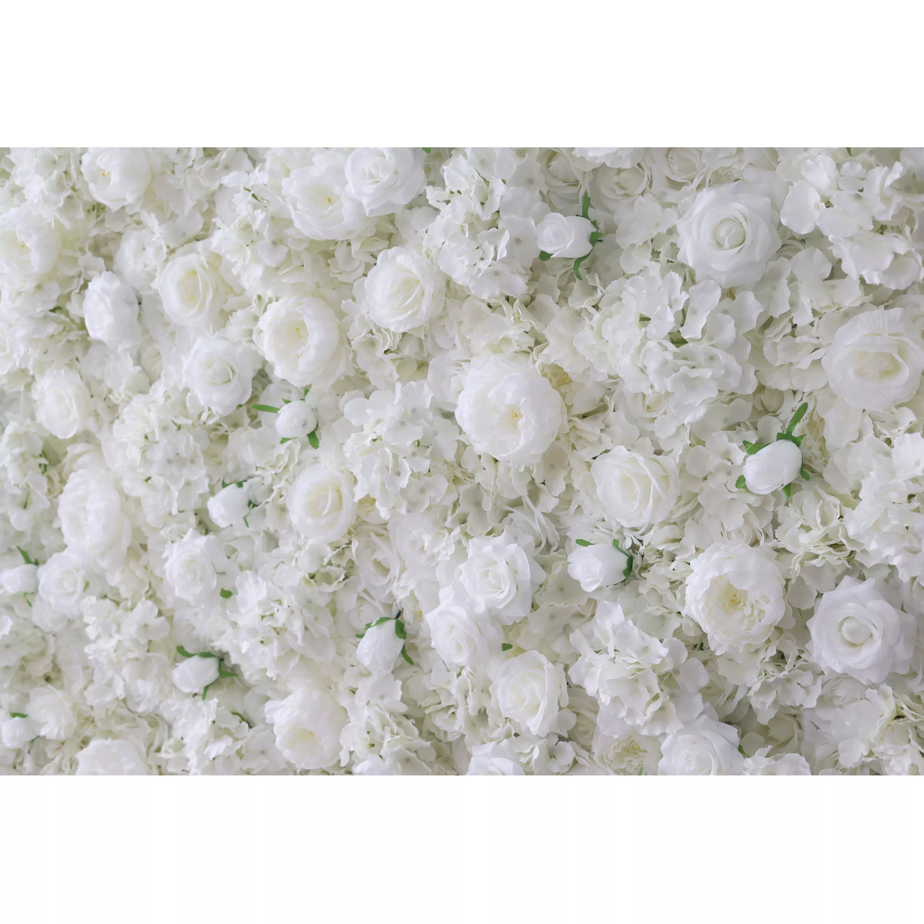 5D Roll up Artificial Flower Wall Wedding Backdrop Party Decoration