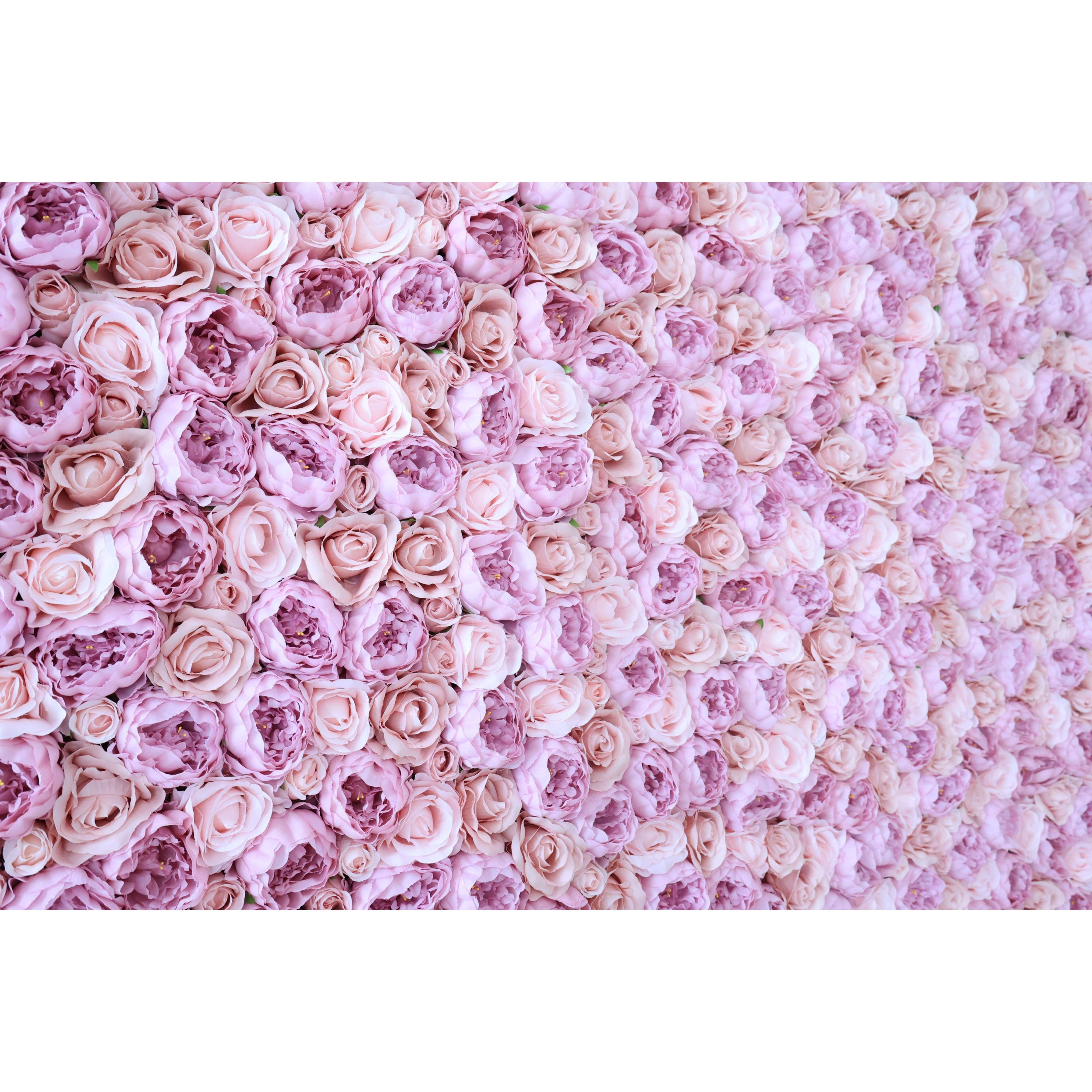 Valar Flowers Roll Up Fabric Artificial Flower Wall Wedding Backdrop4