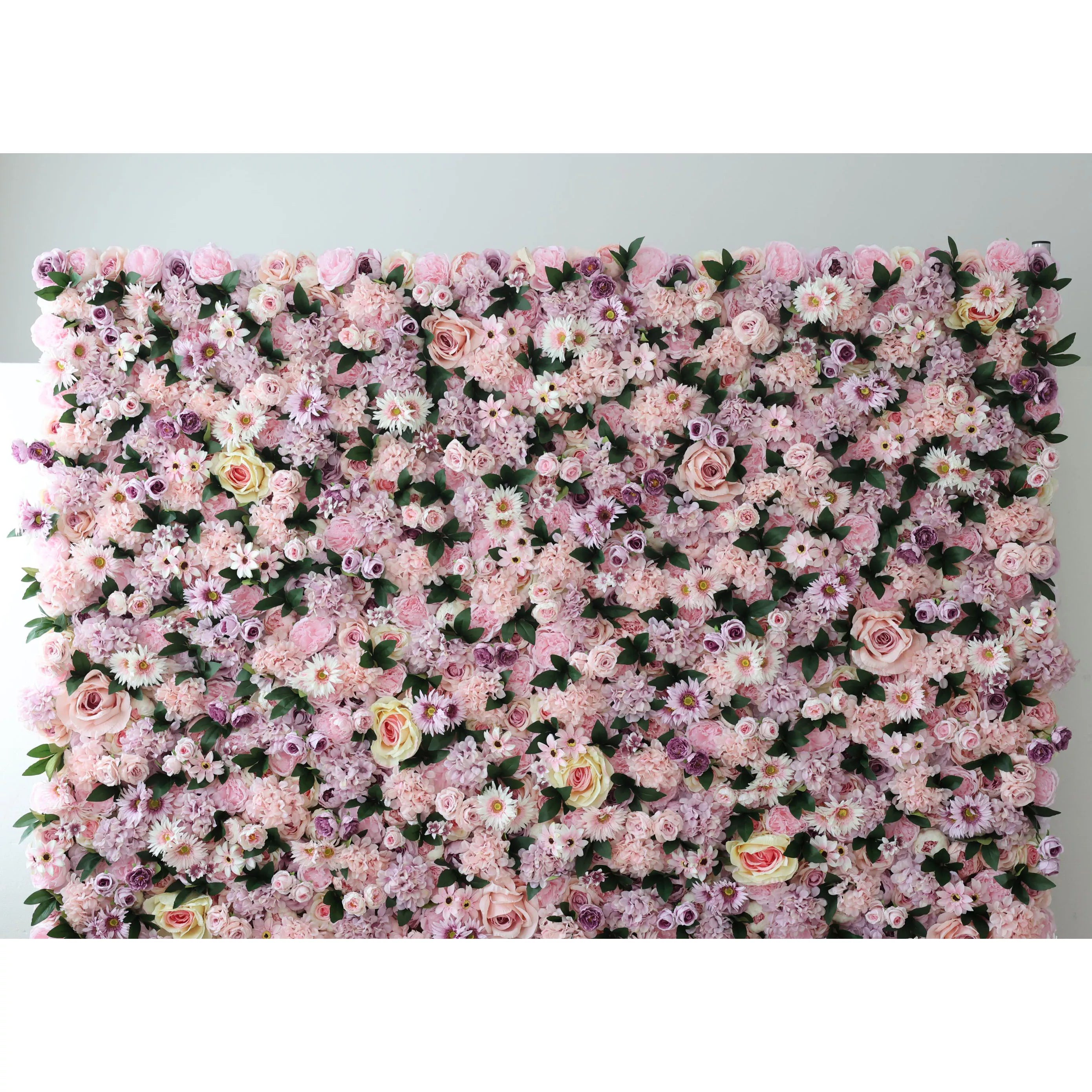 Fleurs Valar enroulables en tissu, mur de fleurs artificielles, toile de fond de mariage, décor de fête florale, photographie d'événement-VF-028 