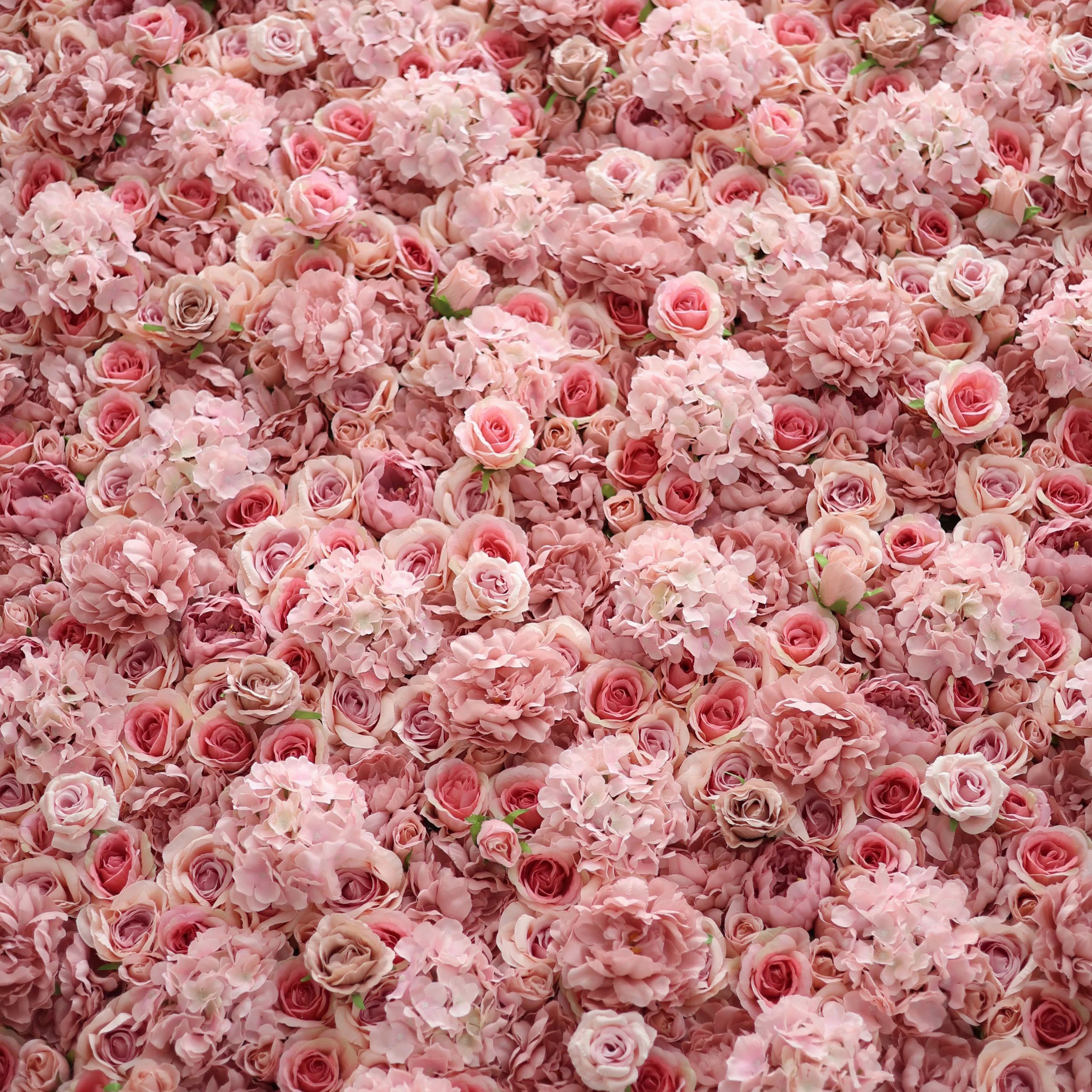 زهور فالار لفة النسيج براندي الاصطناعي زهرة الورد خلفية جدار الزفاف ، ديكور حفلات الزهور ، الحدث