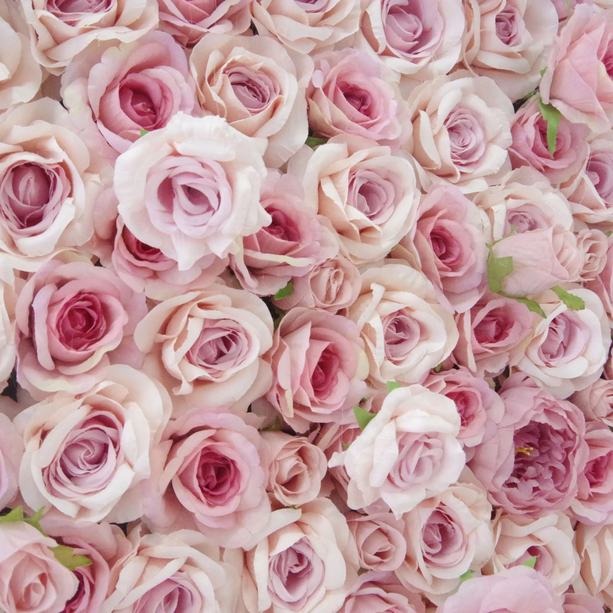 زهور فالار لفة حتى الزهور النسيج الاصطناعي الوردي الزهور مع جوهر رودي الوردي خلفية جدار الزفاف الأزهار ، ديكور حزب الأزهار ، الحدث